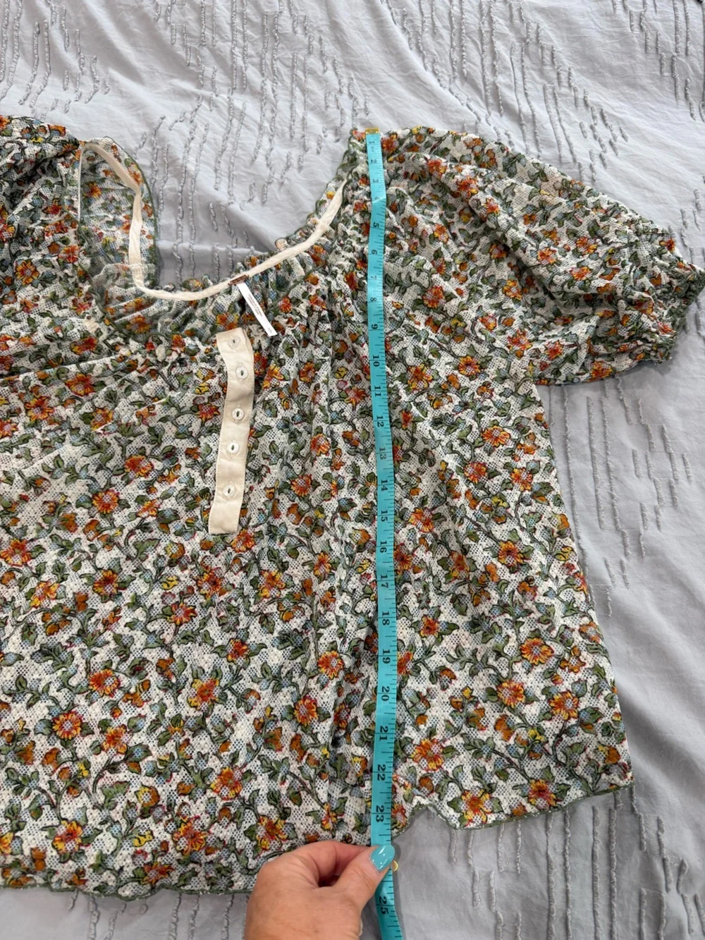 Free People lightweight floral